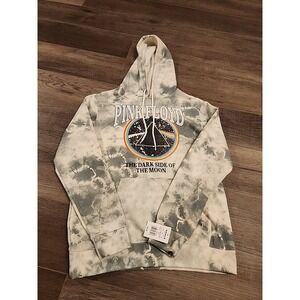 PINK FLOYD THE DARK SIDE OF THE MOON HOODIE SWEATSHIRT MEN'S M TIE-DYE⭐️NWT$50⭐️